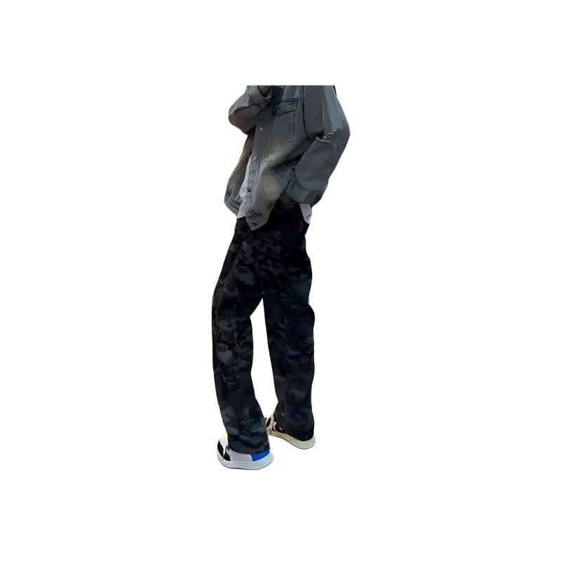 KVIV Jeans Men's Army Green Camouflage-9