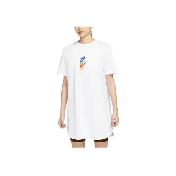Nike Short Sleeved Dresses Women's White