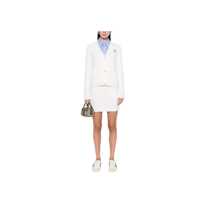 CASABLANCA Casual Short Skirts Women's White-1