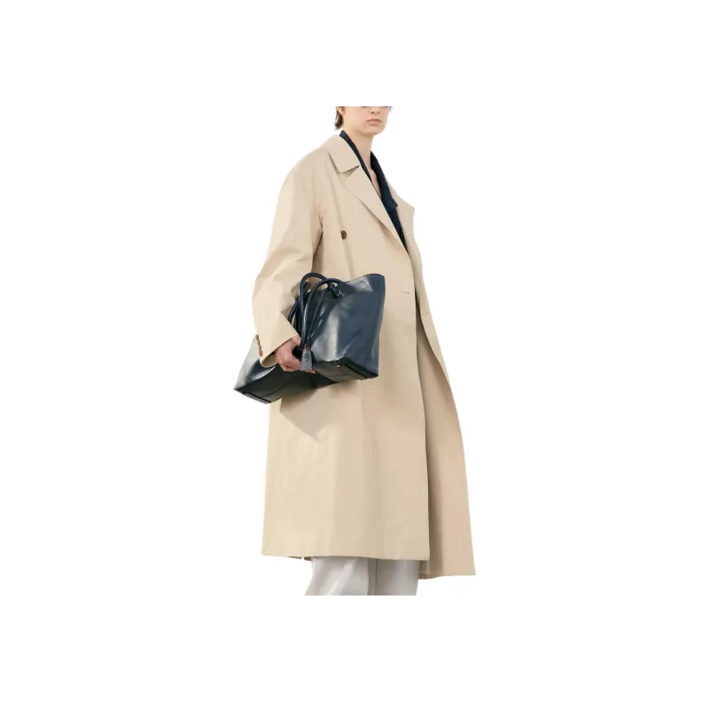 LOW CLASSIC Double Trench Coat-3