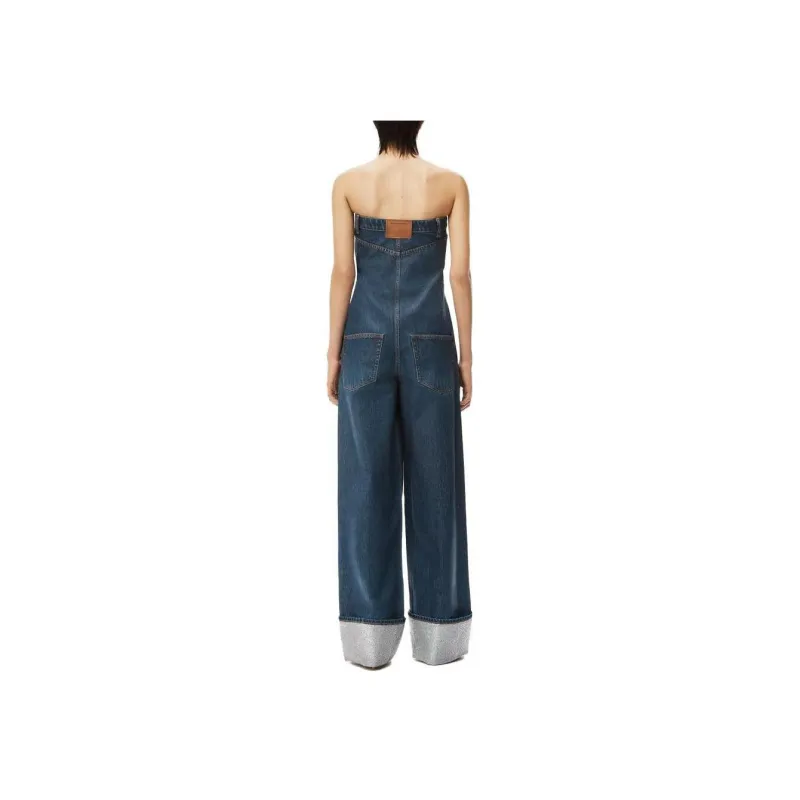 Alexander Wang Strapless Denim Jumpsuit-2