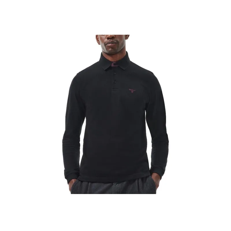 BARBOUR Polo Shirts Men Black-3