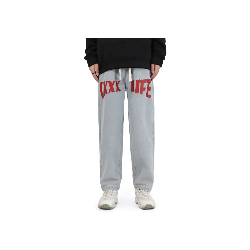 GXXX Jeans Unisex Light Blue-3