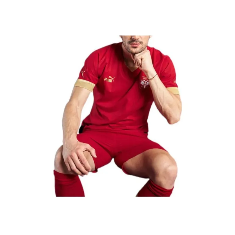 PUMA Soccer Jerseys Men Red-2