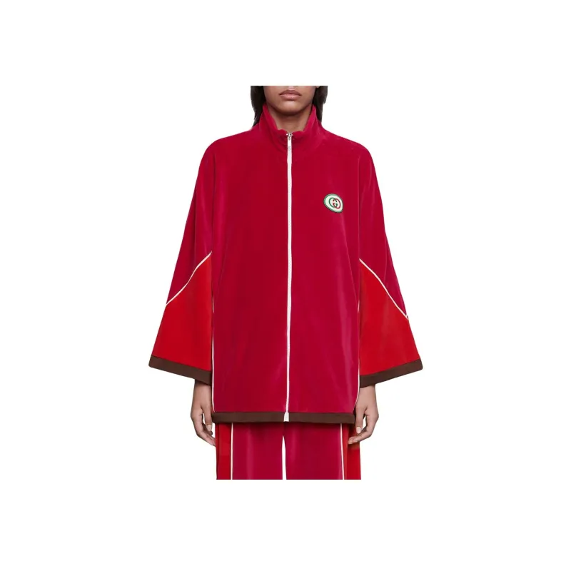 GUCCI Jackets Women's Red-2
