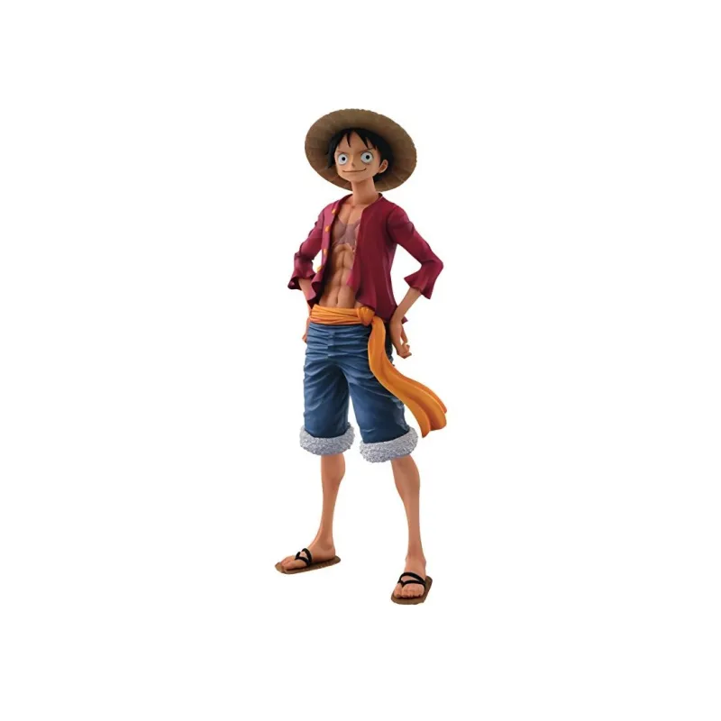BANPRESTO Monkey D. Luffy Glass Factory One Piece Grandista Ros Scale Figures 27cm-0