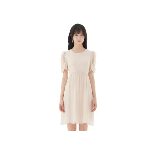 에뮤 애프리콧 여성 반팔 원피스