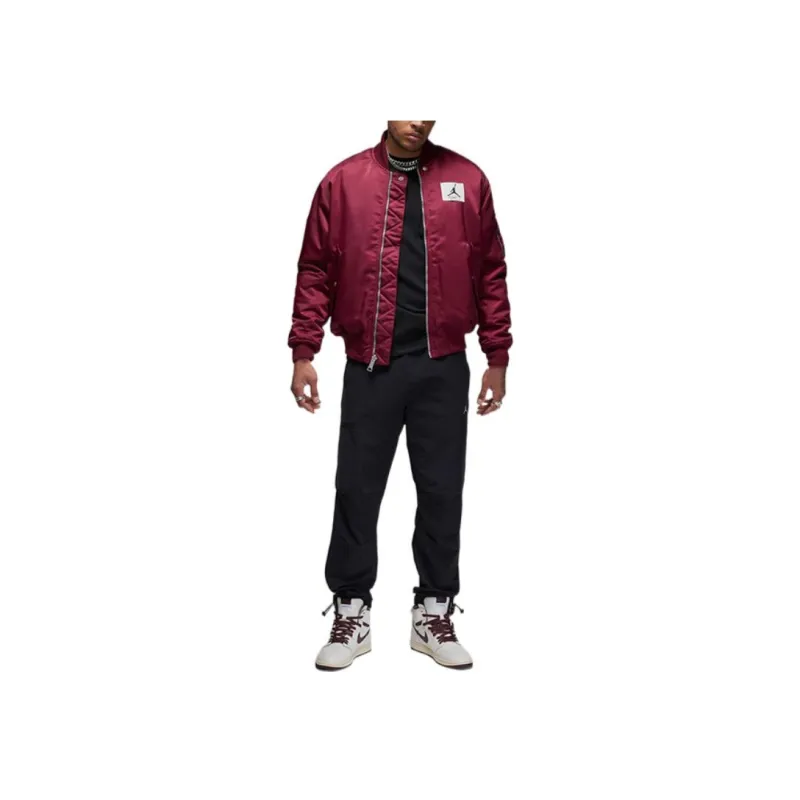 Jordan Baseball Jerseys Men Cherrywood Red-5