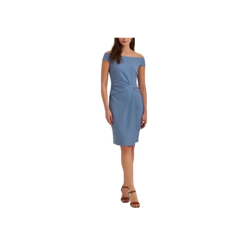 Polo Ralph Lauren Cut Out Detailed One Shoulder Dress-1