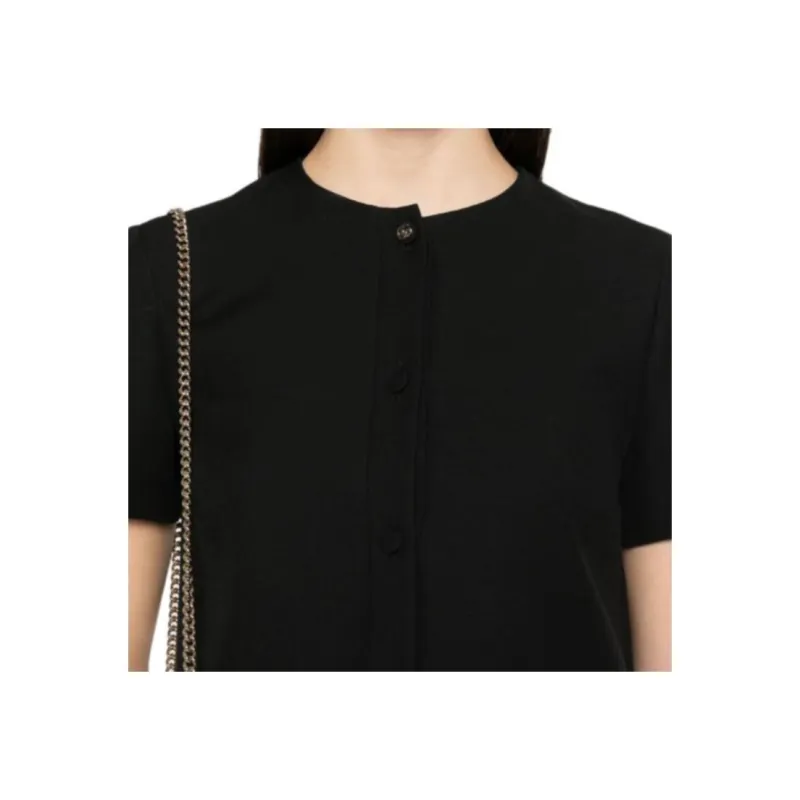GUCCI Rear Zipped Inverted Pleat Mini Dress-4