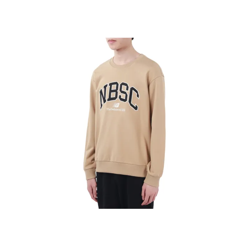 New Balance Sweatshirt Men's Khaki-3