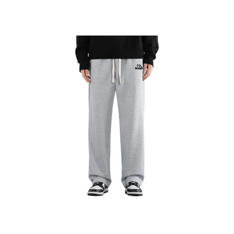 Small Columns Under The Sea Casual Pants Unisex Black-6