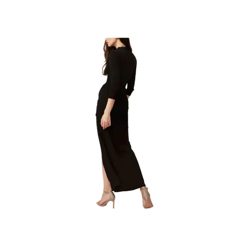 DVF Diane Von Furstenberg Draped detailing Maxi Dress-1