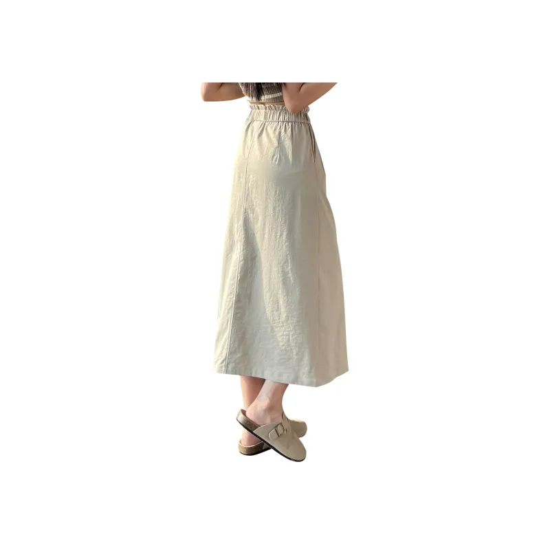 JEANSWEST Casual Long Skirts Women's-8