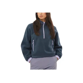 SALOMON CHROMA CROPPED Sweatshirt Women's Dark Blue