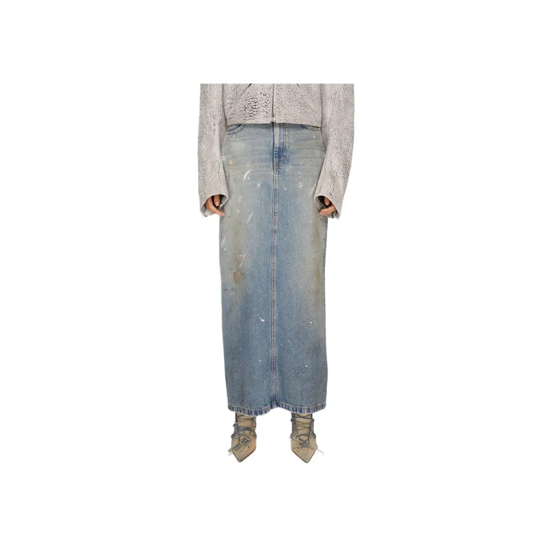 Acne Studios Denim Maxi Skirt-3