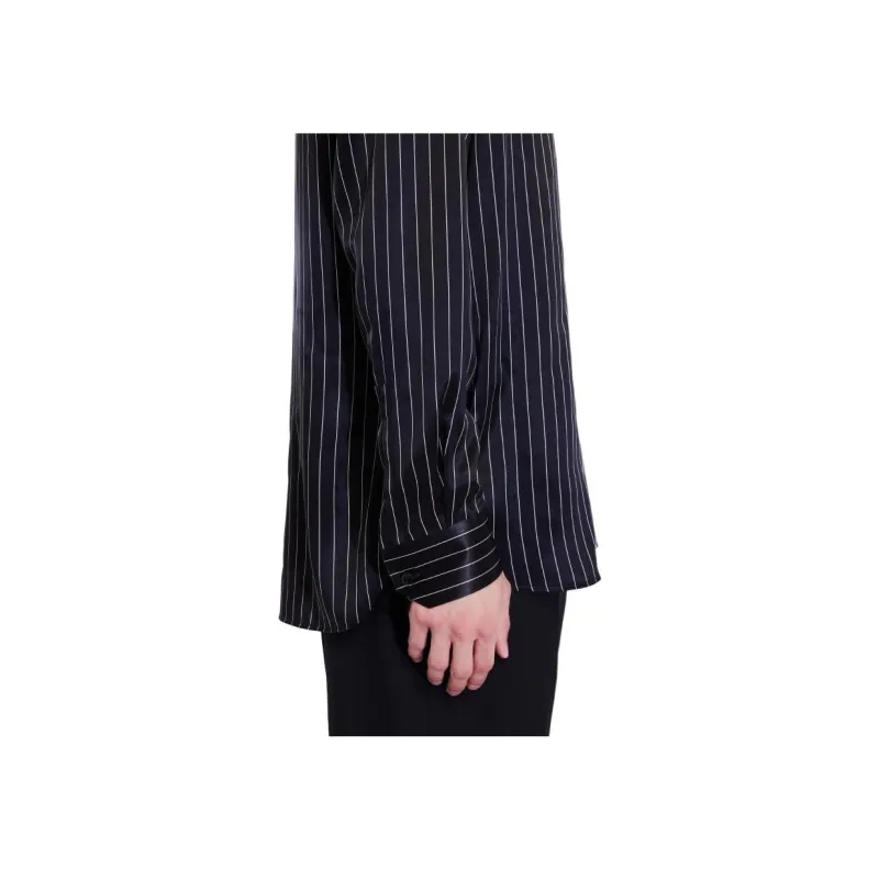 SAINT LAURENT Striped Buttoned Shirt-2