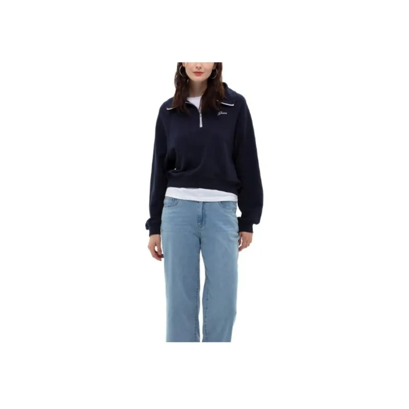 GUESS Sweatshirt Women's Dark Blue-4