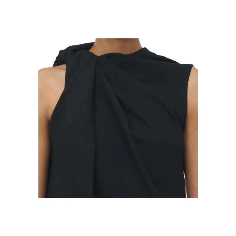 Alexander McQueen Knot Detailed Mini Dress-5