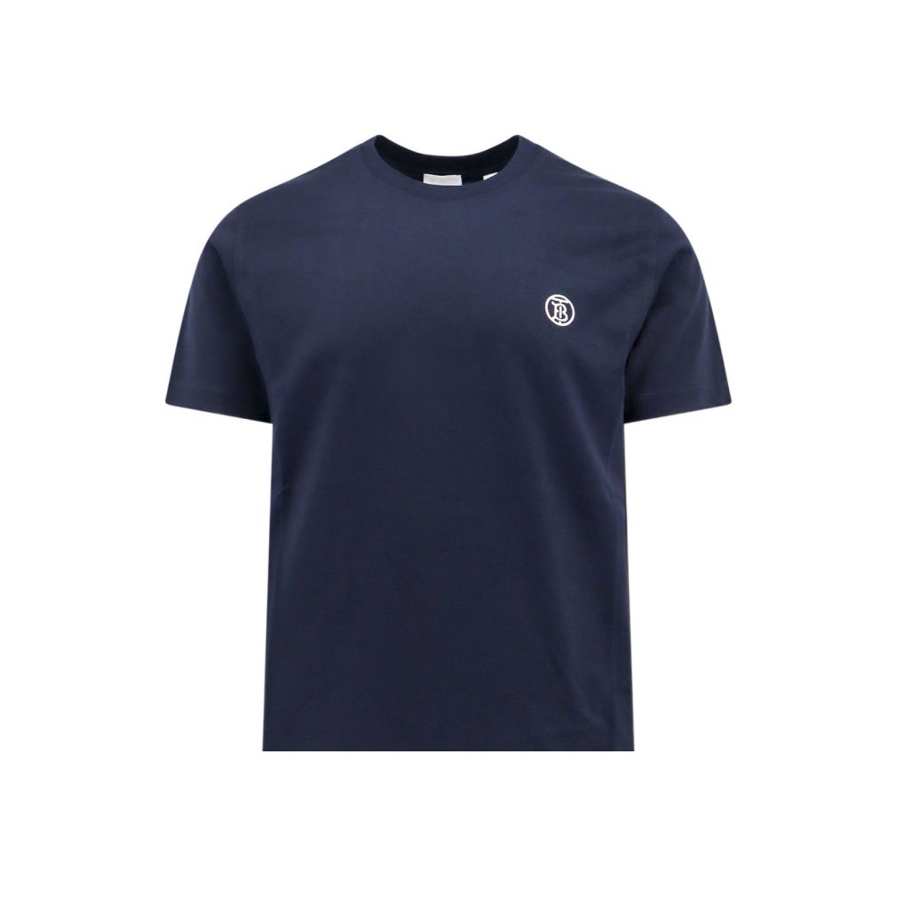 【送料&関税込】Burberry Logo Embroidered Crewneck T-shirt Burberry Logo Embroidered Crewneck T-Shirt - POIZON