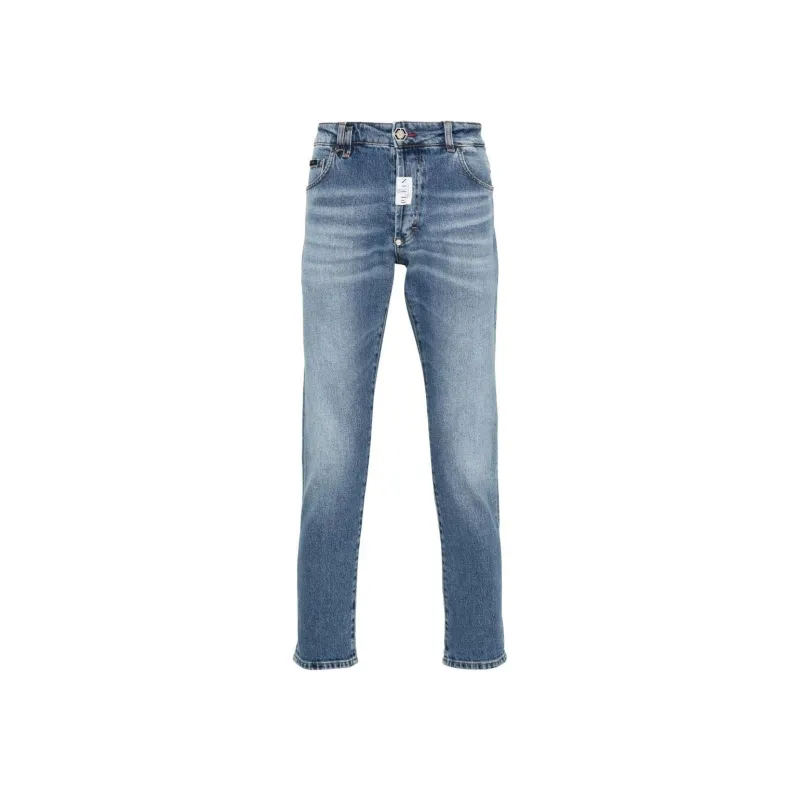 PHILIPP PLEIN Mid rise Skinny Jeans-0