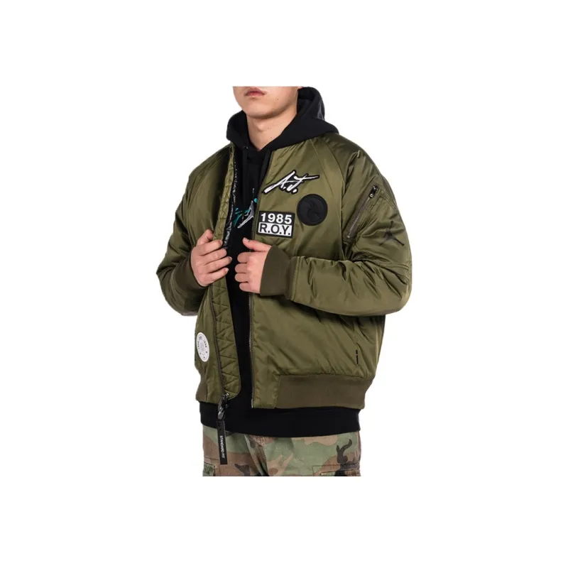 Jordan Jackets Men Army Green-4