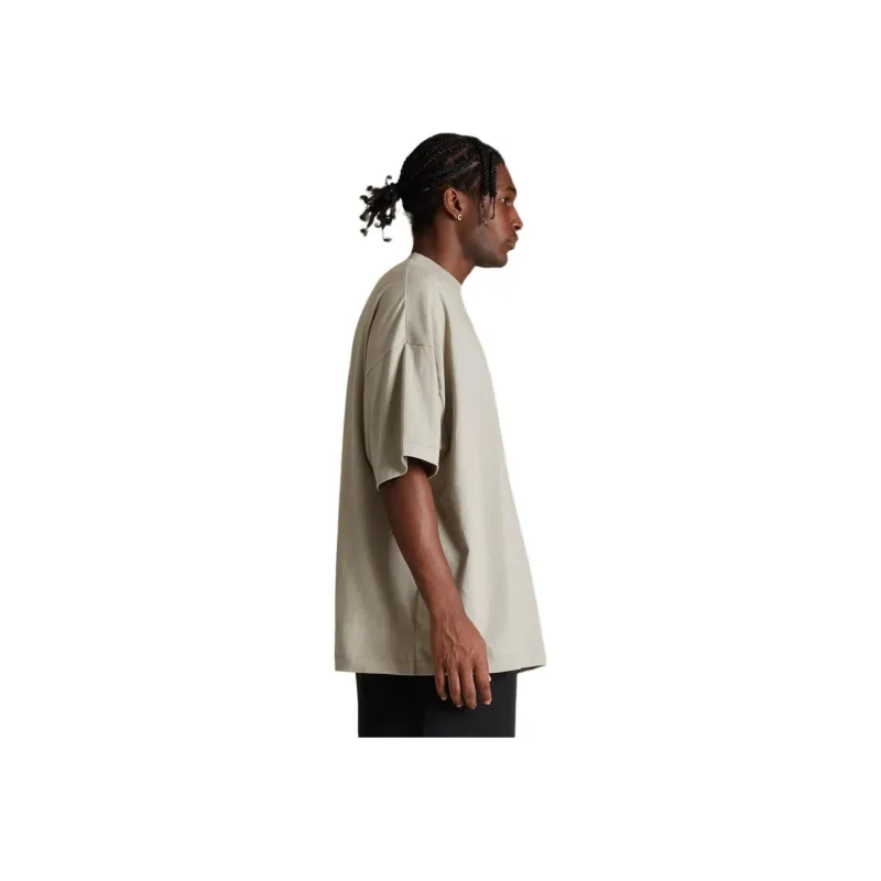 Fear Of God Essentials Tab Crewneck Tee 'SEAL'-2