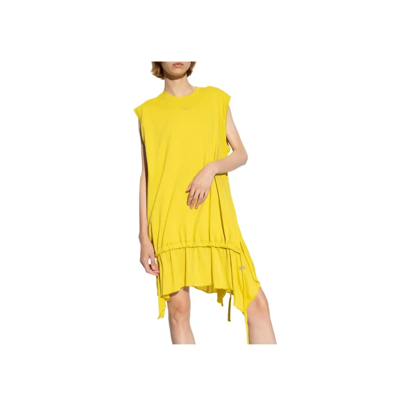 DIESEL Sleeveless Dress Women's Yellow-1