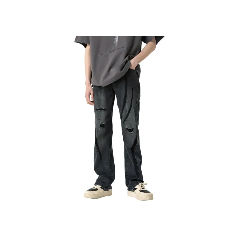 BENGEN Jeans Unisex-9