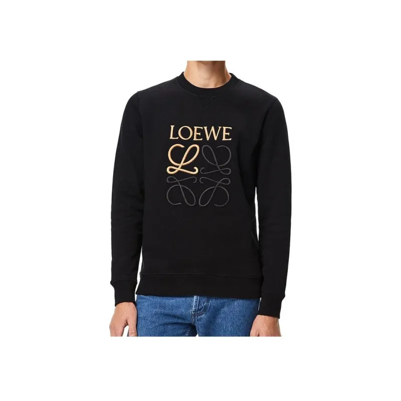 LOEWE Anagram Embroidered Sweatshirt-2