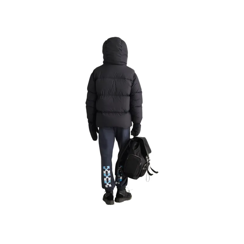 OFF WHITE Bounce Hooded Down Puffer-3