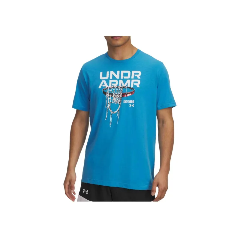 Under Armour Hoops T Shirt Men's Blue-0