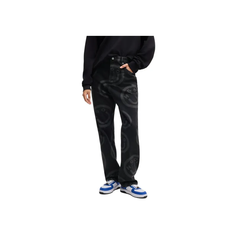HUGO BOSS Jeans Unisex Black-4