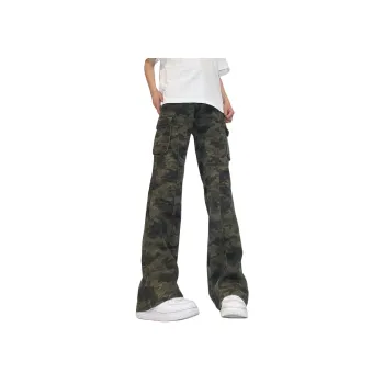 Menglaini Jeans Unisex Camouflage