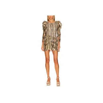 LOVESHACKFANCY Long-Sleeved Dresses Women's Multicolor