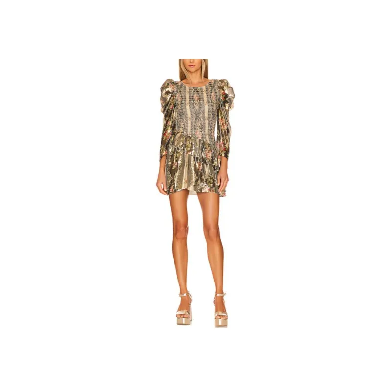 LOVESHACKFANCY Long-Sleeved Dresses Women's Multicolor-0