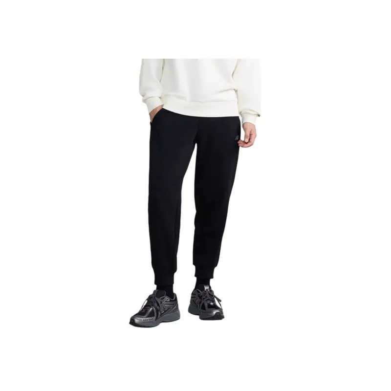 New Balance Casual Pants Men Black-3
