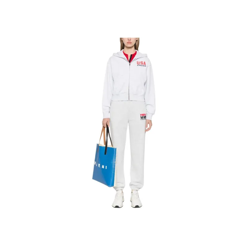 SPORTY & RICH Zip up Hoodie-1