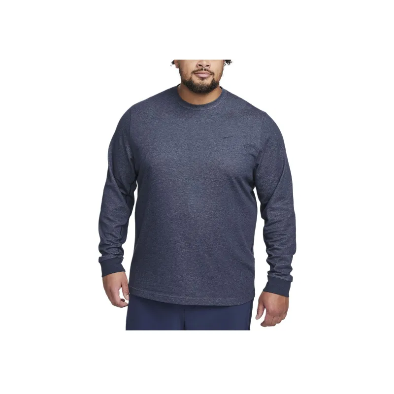 Nike Dri-Fit Long-Sleeve Versatile Top T-Shirt Men's Dark Blue-3