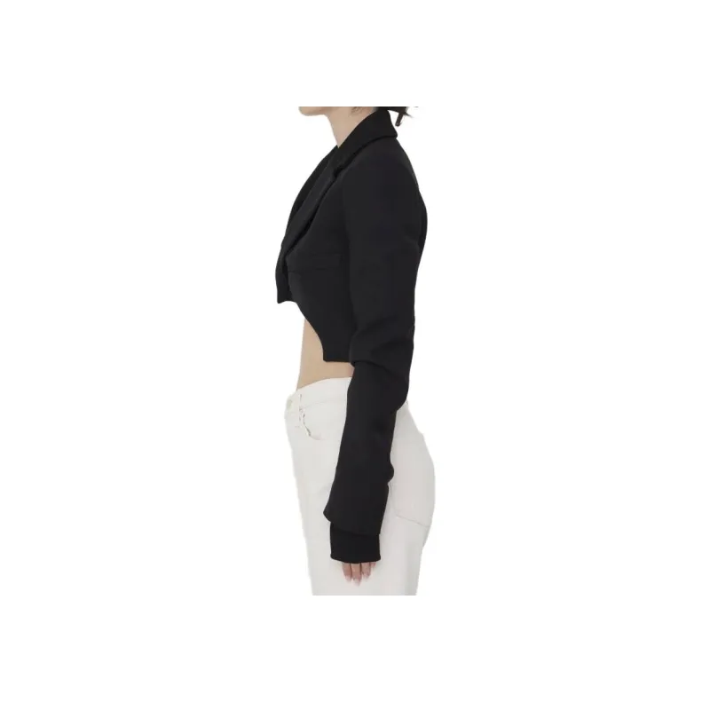 OFF WHITE High low Cropped Blazer-1