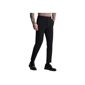 SAINT ANGELO Casual Pants Men's Linen Green
