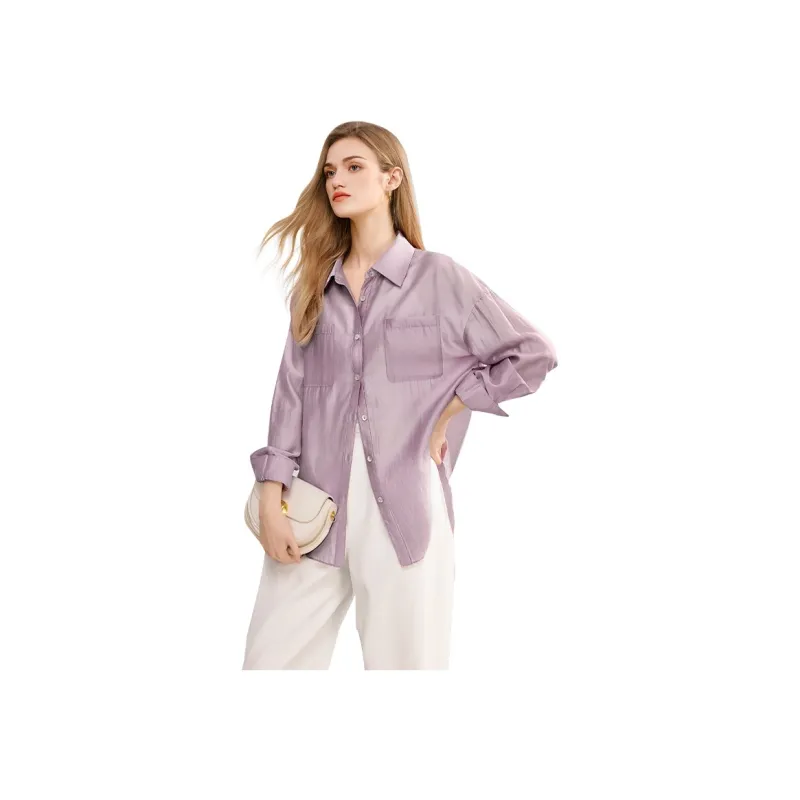 TOUCH Shirts Women's Purple-0