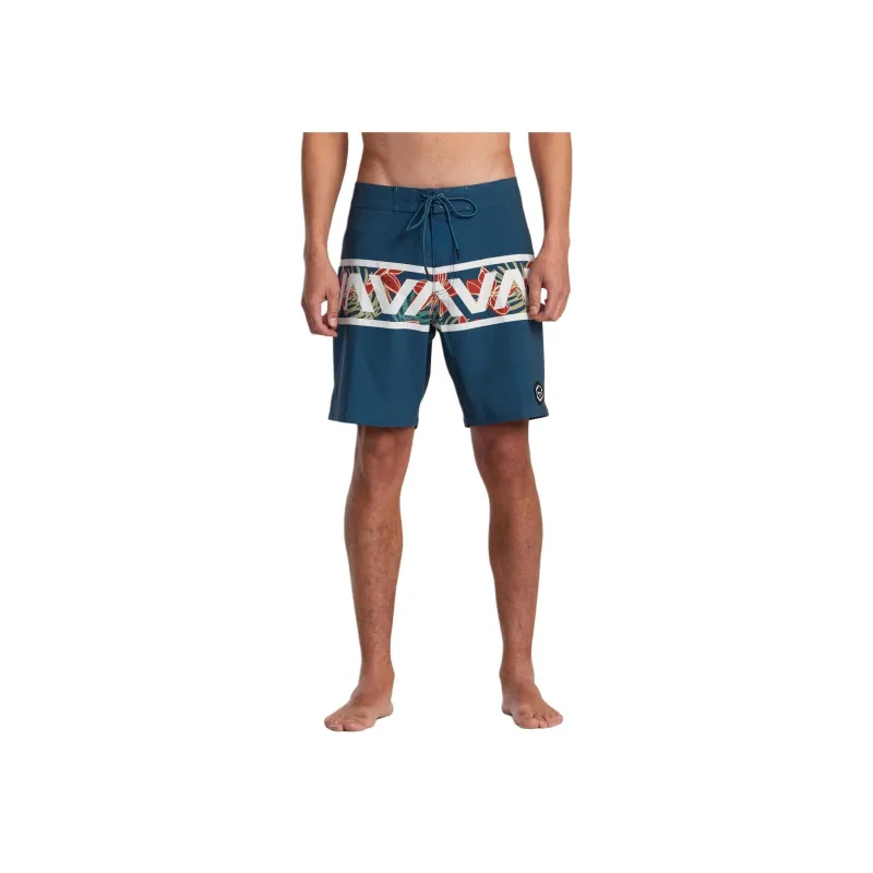 RVCA Beach Shorts Men's Duck Blue-0