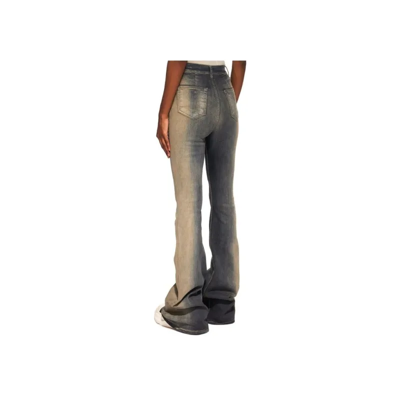 Rick Owens DRKSHDW Bias Bootcut Jeans-4