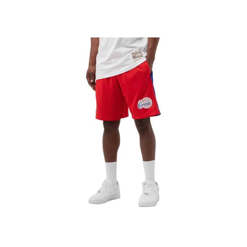 Mitchell & Ness Basketball Shorts Men's Red-3
