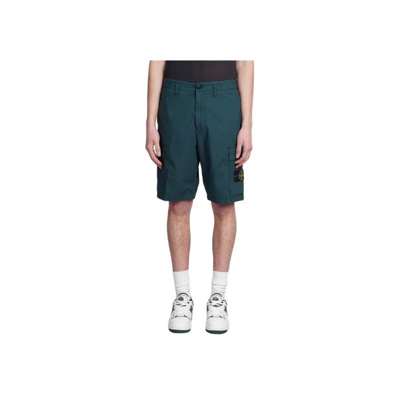 STONE ISLAND Compass patch Cargo Shorts-2