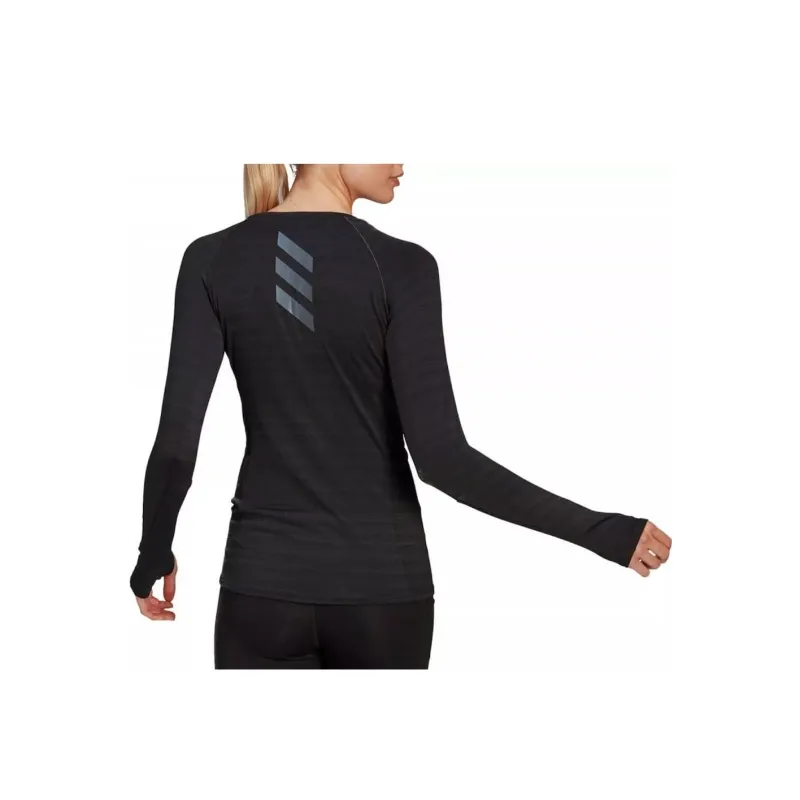 Adidas Raglan Sleeve T Shirt Women's Black-1