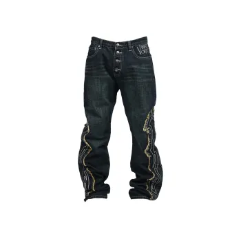 VINKID ORGANIZATION Jeans Unisex Navy Blue