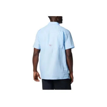 Columbia PFG Slack Tide™ Camp Shirt Shirt Men's Light Blue