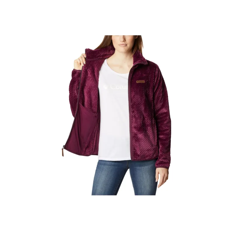 Columbia Fire Side™ II Velvet feel Coat Women's Rose Purple-2